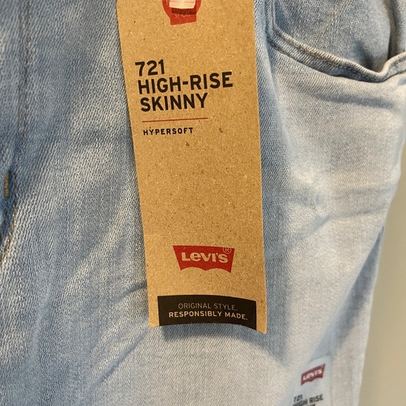 721 HIGH RISE SKINNY WOMEN'S JEANS size 16 - Picture 9 of 11